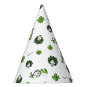 セウス博士 ハットクローバー柄の猫 パーティーハット (右)