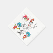 セウス博士 |ハットシーズ科学の猫 スタンダードカクテルナプキン (角)