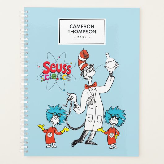 セウス博士 |ハットシーズ科学の猫 プランナー手帳 (正面)