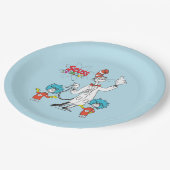 セウス博士 |ハットシーズ科学の猫 ペーパープレート (アングル)