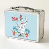 セウス博士 |ハットシーズ科学の猫 メタルランチボックス (裏面)
