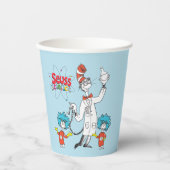 セウス博士 |ハットシーズ科学の猫 紙コップ (正面)