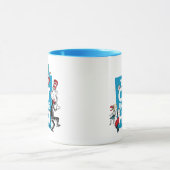 セウス博士 |ハットロゴの猫 – キャラクター マグカップ (中央)