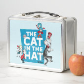 セウス博士 |ハットロゴの猫 – キャラクター メタルランチボックス (インサイチュ)