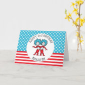 セウス博士 |ハッピーバースデー! カード (黄色い花)