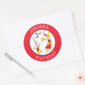 セウス博士 |ハッピーバースデー ラウンドシール (封筒)