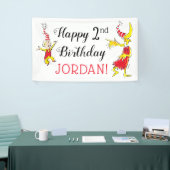 セウス博士 |ハッピーバースデー 横断幕 (トレードショー)