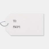 セウス博士 |ハロウィーンのナイトグラフィック ギフトタグ (裏面横)