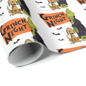 セウス博士 |ハロウィーンのナイトグラフィック ラッピングペーパー (ロールコーナー)