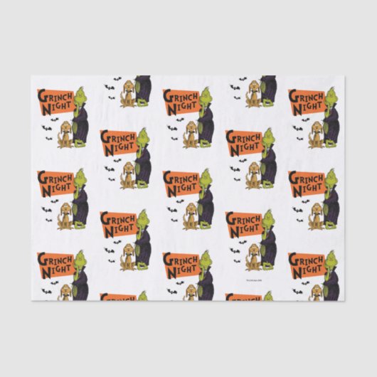 セウス博士 |ハロウィーンのナイトグラフィック 薄葉紙 (正面)