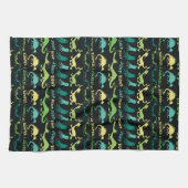 セウス博士 | "バンプジャンプ"浅いパターン キッチンタオル (横)