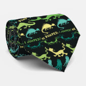 セウス博士 | "バンプジャンプ"浅いパターン ネクタイ (ロール)