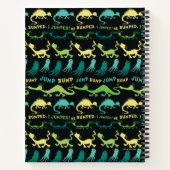 セウス博士 | "バンプジャンプ"浅いパターン ノートブック (裏面)