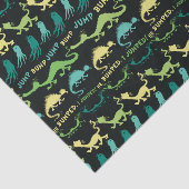 セウス博士 | "バンプジャンプ"浅いパターン 薄葉紙 (詳細)