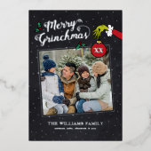 セウス博士 |フォイルメリー・グラインクリスマス 箔シーズンカード (正面)