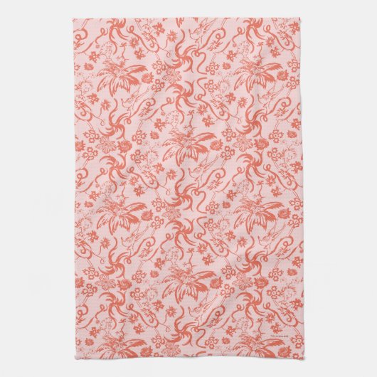 セウス博士 |フローラ母の日のパターン キッチンタオル (縦)