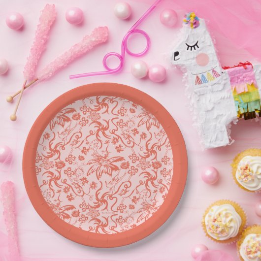 セウス博士 |フローラ母の日のパターン ペーパープレート (パーティー)