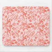 セウス博士 |フローラ母の日のパターン マウスパッド (正面)