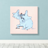 セウス博士 |ホートンとSpeck・オブ・ダスト キャンバスプリント (インサイチュ (ウッドフロア))