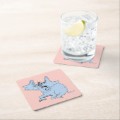 セウス博士 |ホートンとSpeck・オブ・ダスト スクエアペーパーコースター (インサイチュ)