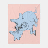 セウス博士 |ホートンとSpeck・オブ・ダスト フリースブランケット (正面)