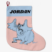 セウス博士 |ホートンとSpeck・オブ・ダスト ラージクリスマスストッキング (正面)