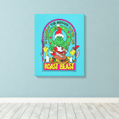 セウス博士 |ローストビーストグラフィック キャンバスプリント (インサイチュ (ウッドフロア))