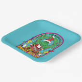 セウス博士 |ローストビーストグラフィック ペーパープレート (傾斜あり)