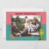 セウス博士 |ヴィンテージグランチファミリーフォトホリデー シーズンカード (正面)