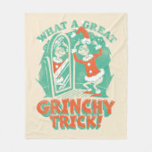 セウス博士 |何という素晴らしグラインシーなトリック！ フリースブランケット (正面)