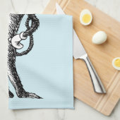 セウス博士 |帽子とクリンクレビンの猫 キッチンタオル (四つ折り)