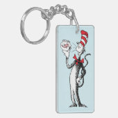 セウス博士 |帽子とクリンクレビンの猫 キーホルダー (正面左)