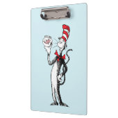 セウス博士 |帽子とクリンクレビンの猫 クリップボード (左)