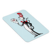 セウス博士 |帽子とクリンクレビンの猫 マグネット (右側)