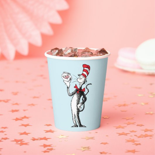 セウス博士 |帽子とクリンクレビンの猫 紙コップ (インサイチュ)