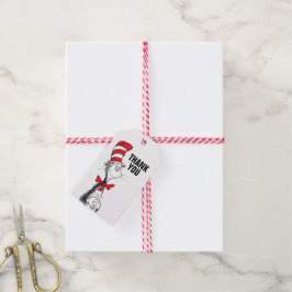 セウス博士 |帽子の中の猫誕生日 ギフトタグ