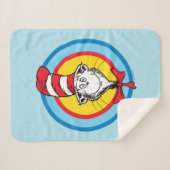 セウス博士 | 帽子の中の猫 シェルパブランケット (正面(横))