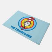 セウス博士 | 帽子の中の猫 ドアマット (アングル)