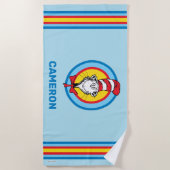 セウス博士 | 帽子の中の猫 ビーチタオル (正面)