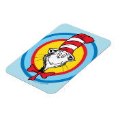 セウス博士 | 帽子の中の猫 マグネット (左側)