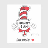 セウス博士 |帽子の中の猫 – ママ シール (シート)