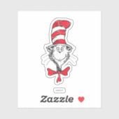 セウス博士 |帽子の中の猫 – ヴィンテージ シール (シート)