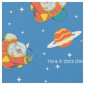 セウス博士 |帽子の宇宙 ファブリック (クローズアップ)