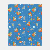 セウス博士 |帽子の宇宙 フリースブランケット (正面)