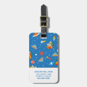 セウス博士 |帽子の宇宙 ラゲッジタグ (正面縦)