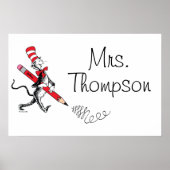 セウス博士 |帽子の書名前 ポスター (正面)