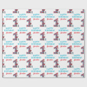 セウス博士 |帽子の最初の誕生日の猫 ラッピングペーパー (フラット)