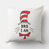 セウス博士 |帽子の猫 – Brother クッション (正面)