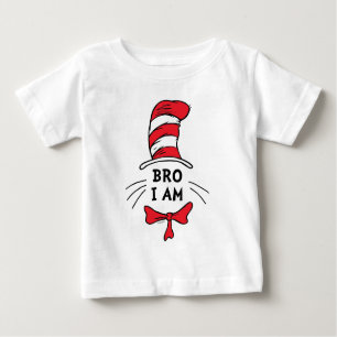 セウス博士  帽子の猫 – Brother ベビーTシャツ