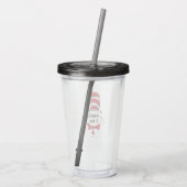 セウス博士 |帽子の猫 – Nana I am アクリルタンブラー (裏面)